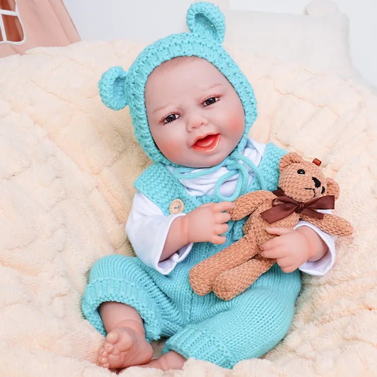 Luna - Happy Lifelike Reborn Baby Doll (20") by chimidoll