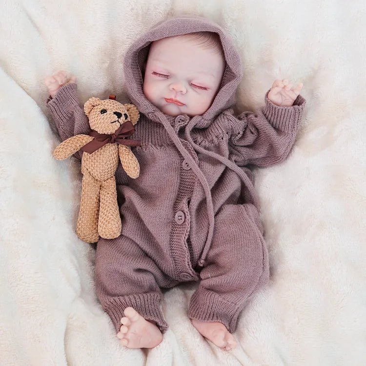 Bella -Lifelike Sleeping Reborn Baby Doll (18") by chimidoll