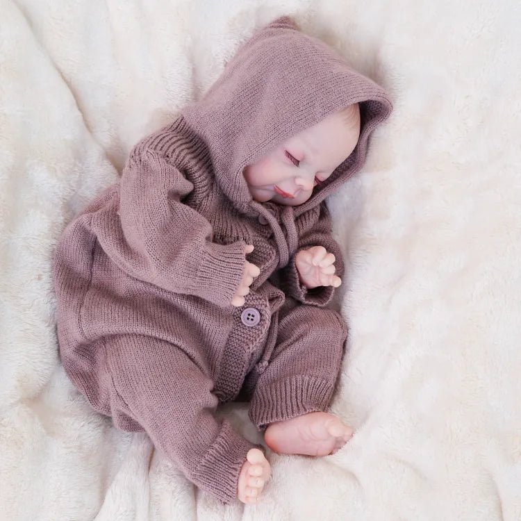 Bella -Lifelike Sleeping Reborn Baby Doll (18") by chimidoll