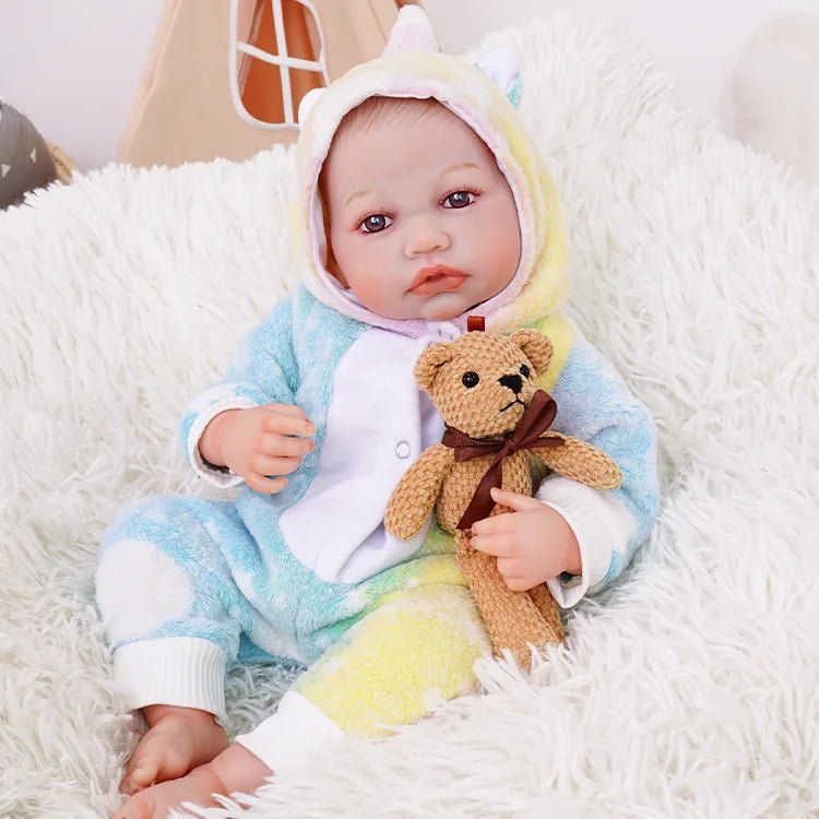 Ellis - Lifelike Reborn Baby Doll (20") | Authentic Reborn beautiful reborn baby dolls | chimidoll