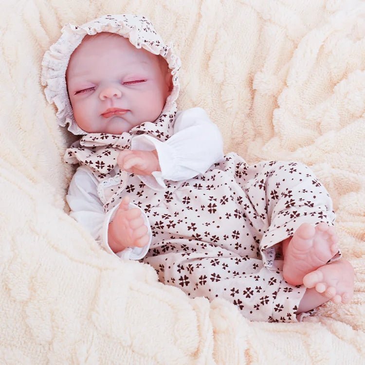 Mia - Lifelike Sleeping Reborn Baby Doll (18") by chimidoll