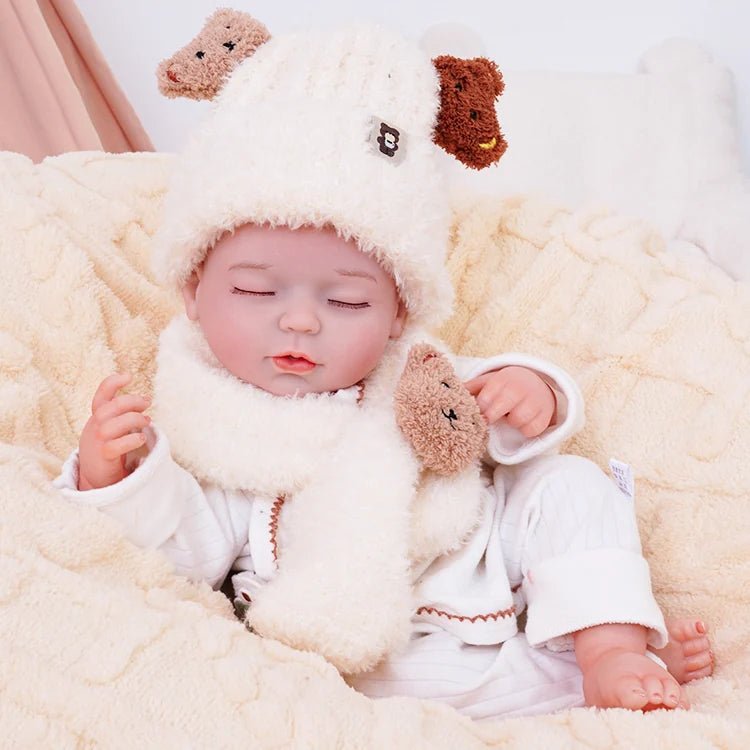 Zoe - Lifelike Sleeping Reborn Baby Doll (20") by chimidoll