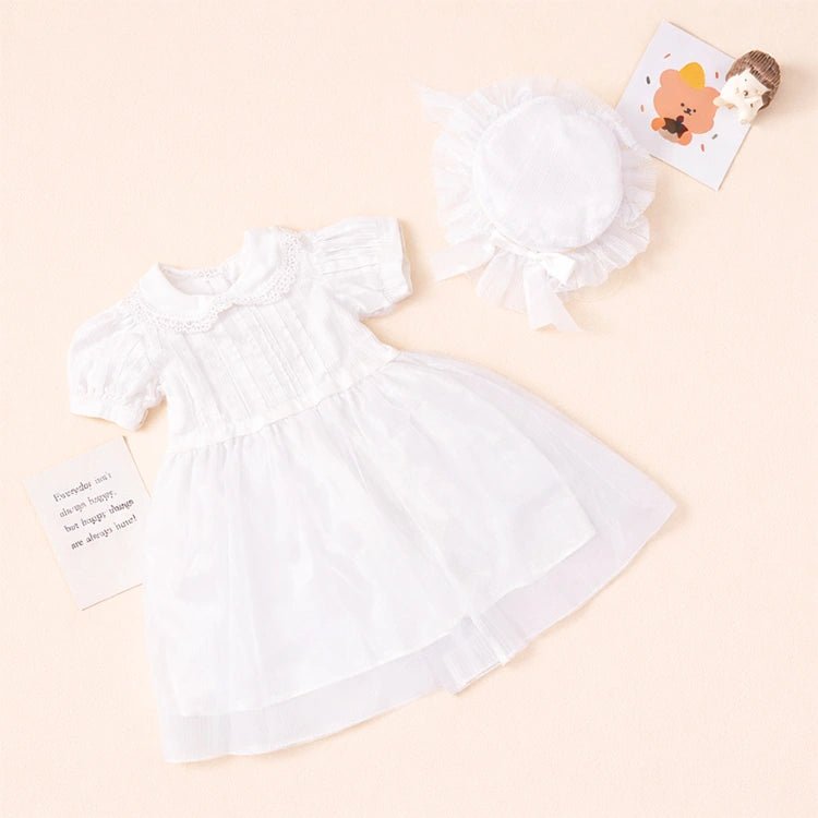 White Country-style Doll Clothing by chimidoll
