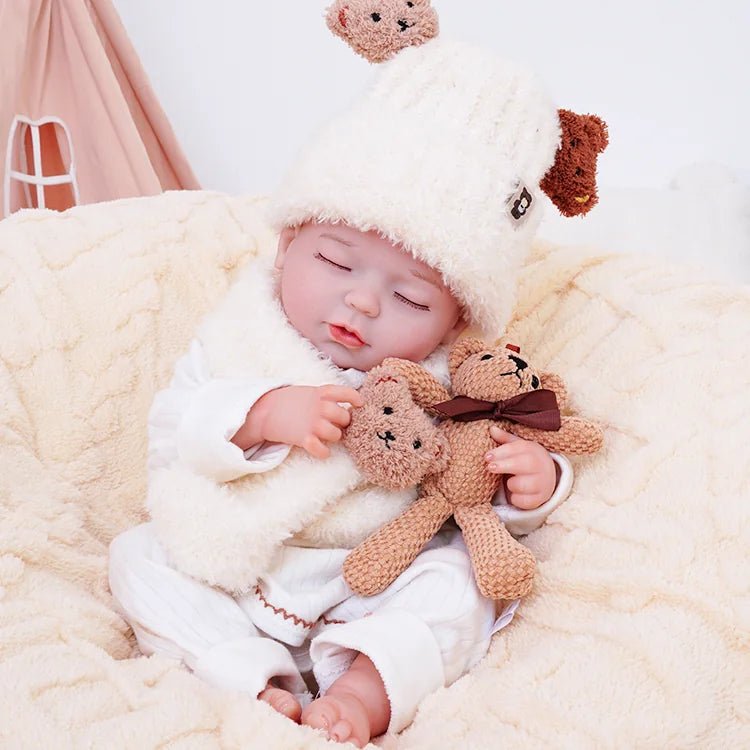 Zoe - Lifelike Sleeping Reborn Baby Doll (20") by chimidoll