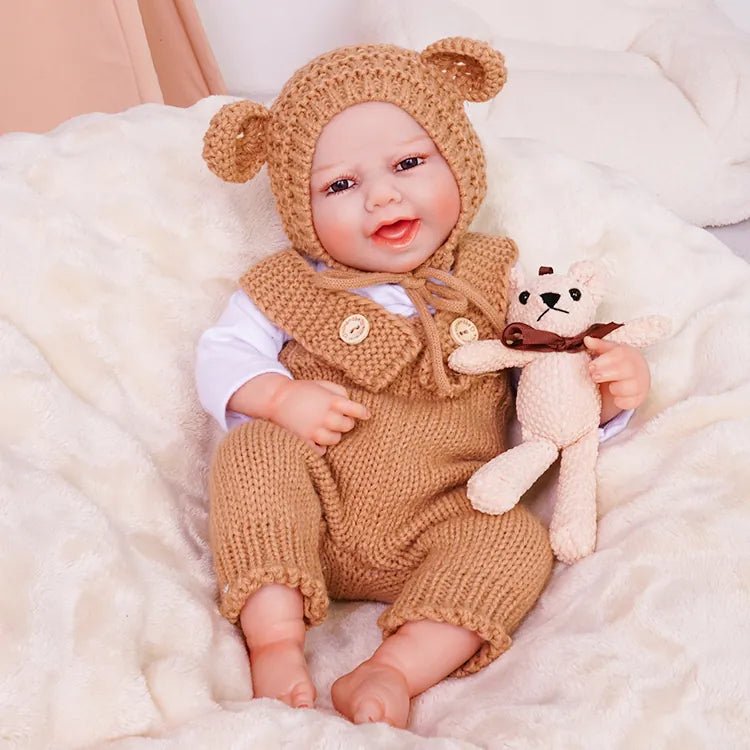 Emery - Happy Lifelike Reborn Baby Doll (20") | Authentic Reborn beautiful reborn baby dolls | chimidoll