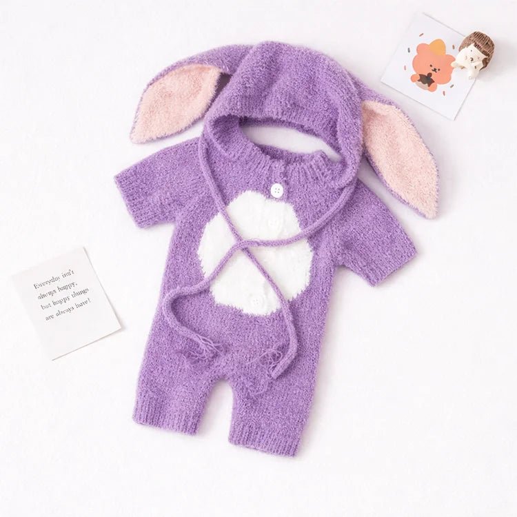 Plush Bunny Toddler Dolls Clothing by chimidoll