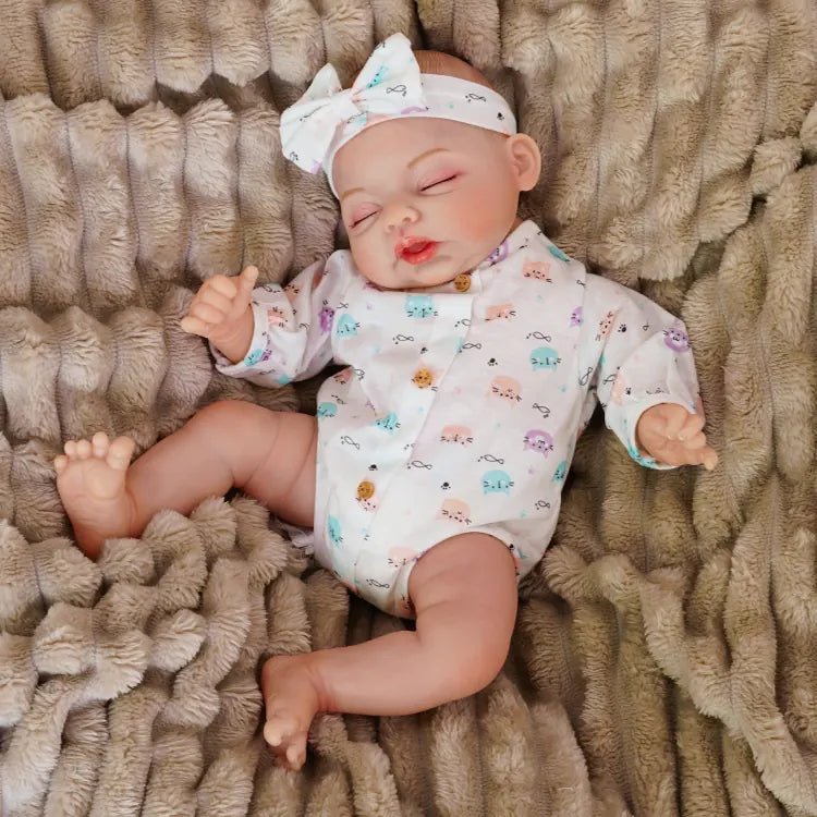 Eleanor - Lifelike Sleeping Reborn Baby Doll (18") chimidoll