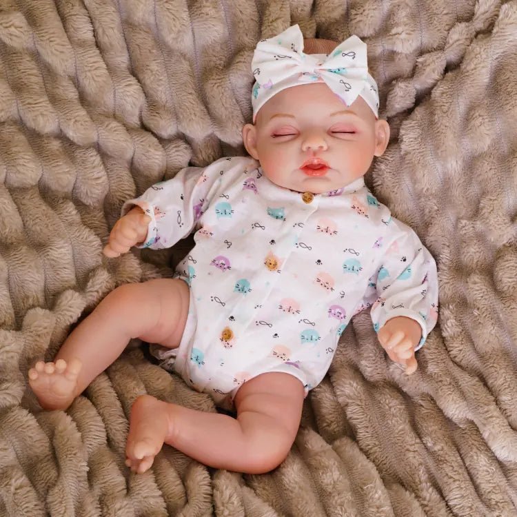 Eleanor - Lifelike Sleeping Reborn Baby Doll (18") chimidoll