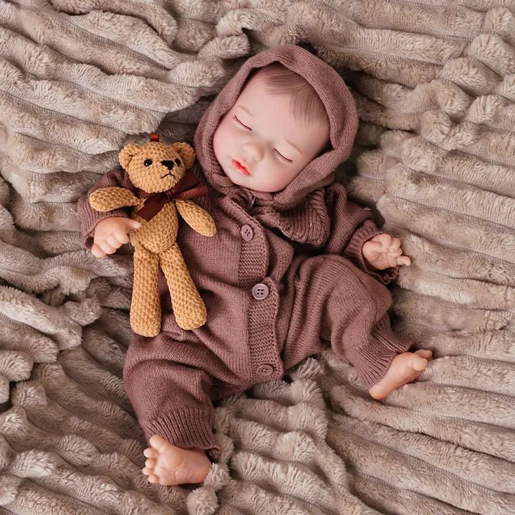 Noah - Lifelike Sleeping Reborn Baby Doll (18") chimidoll