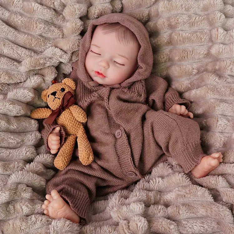 Noah - Lifelike Sleeping Reborn Baby Doll (18") chimidoll