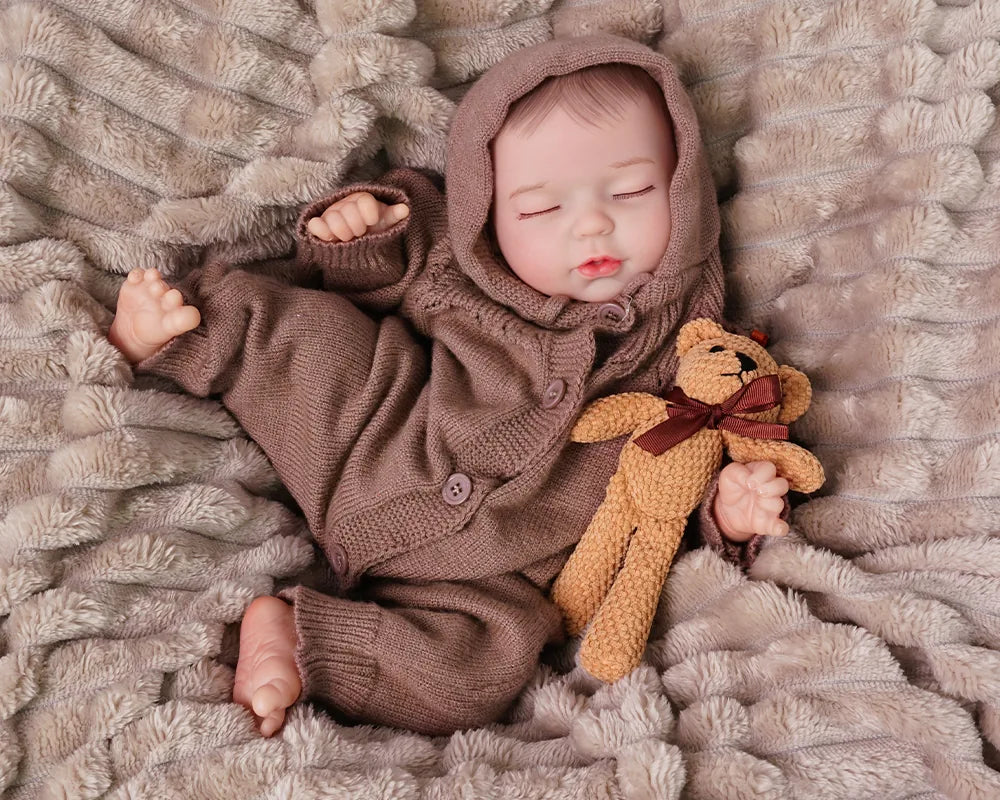 baby dolls | reborn baby dolls | vinyl reborn dolls | 20 inch reborn dolls | hand-painted details | gentle touch vinyl | realistic facial features | weighted body | perfect cuddle companion