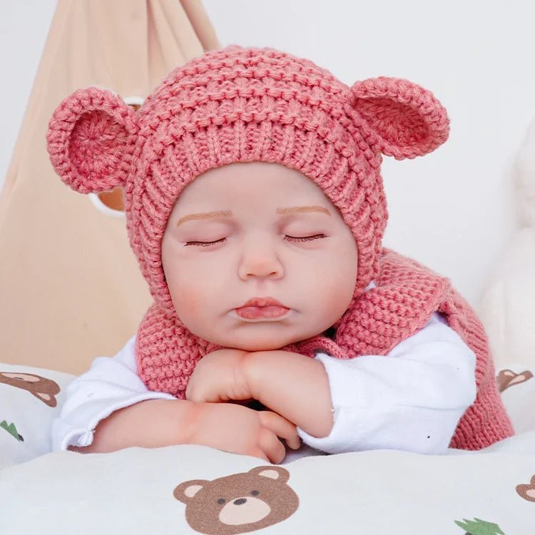 Tessa - Lifelike Sleeping Reborn Baby Doll (20") by chimidoll