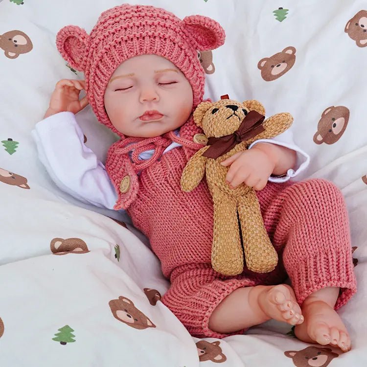 Tessa - Lifelike Sleeping Reborn Baby Doll (20") by chimidoll