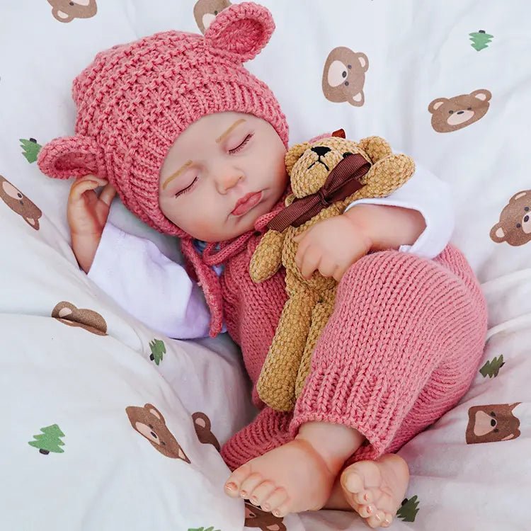 Tessa - Lifelike Sleeping Reborn Baby Doll (20") by chimidoll