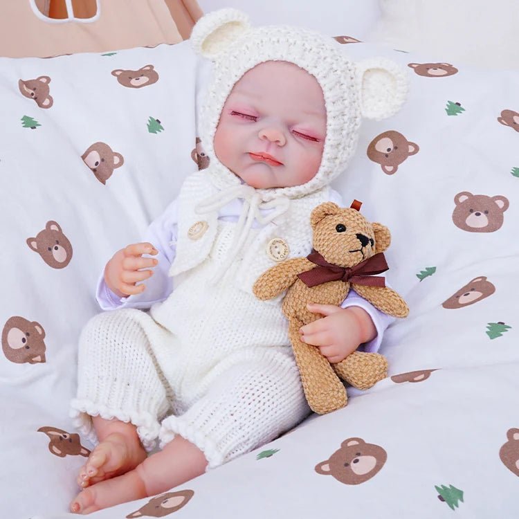 Lilyana - Lifelike Sleeping Reborn Baby Doll (20") by chimidoll