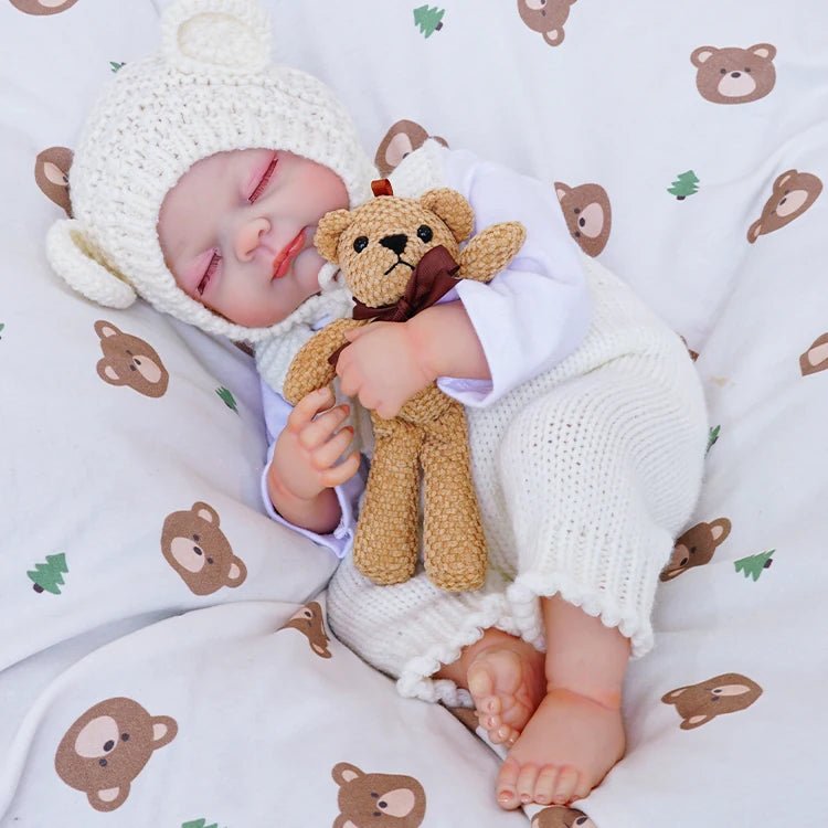 Lilyana - Lifelike Sleeping Reborn Baby Doll (20") by chimidoll