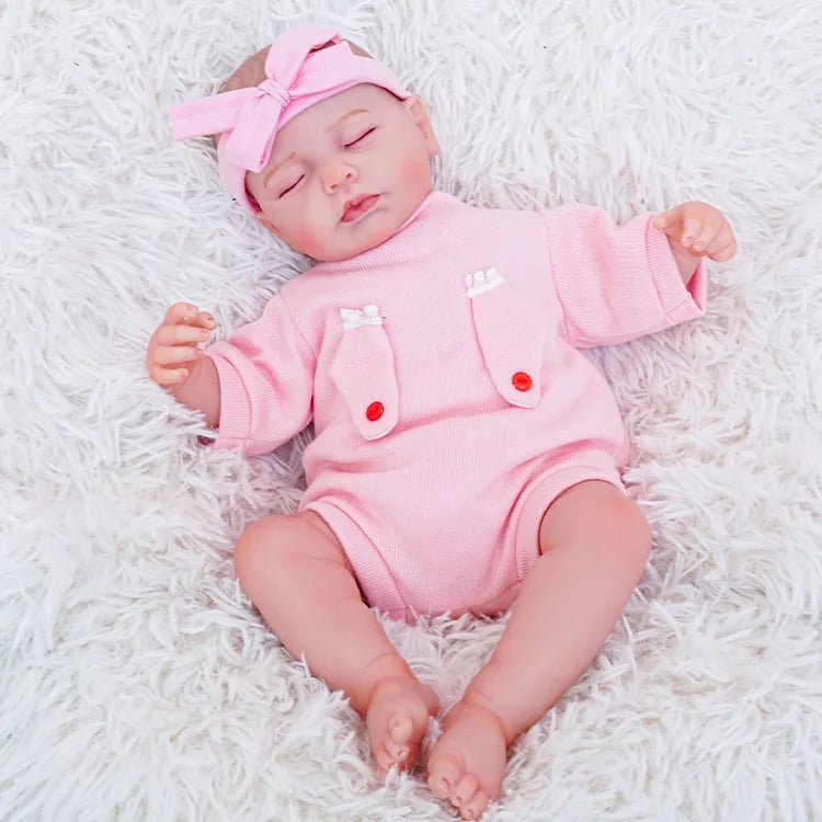 Emmie - Lifelike Sleeping Reborn Baby Doll (20") by chimidoll