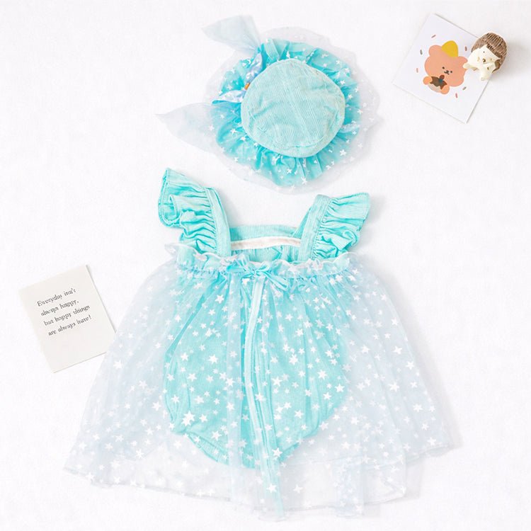 Blue Doll Country-style Clothing by chimidoll