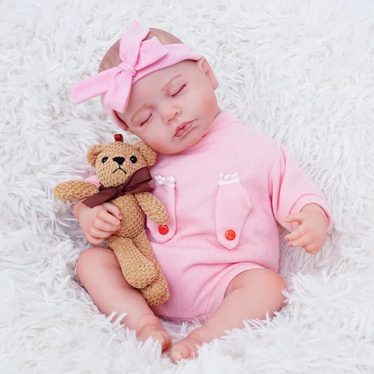 Emmie - Lifelike Sleeping Reborn Baby Doll (20") by chimidoll