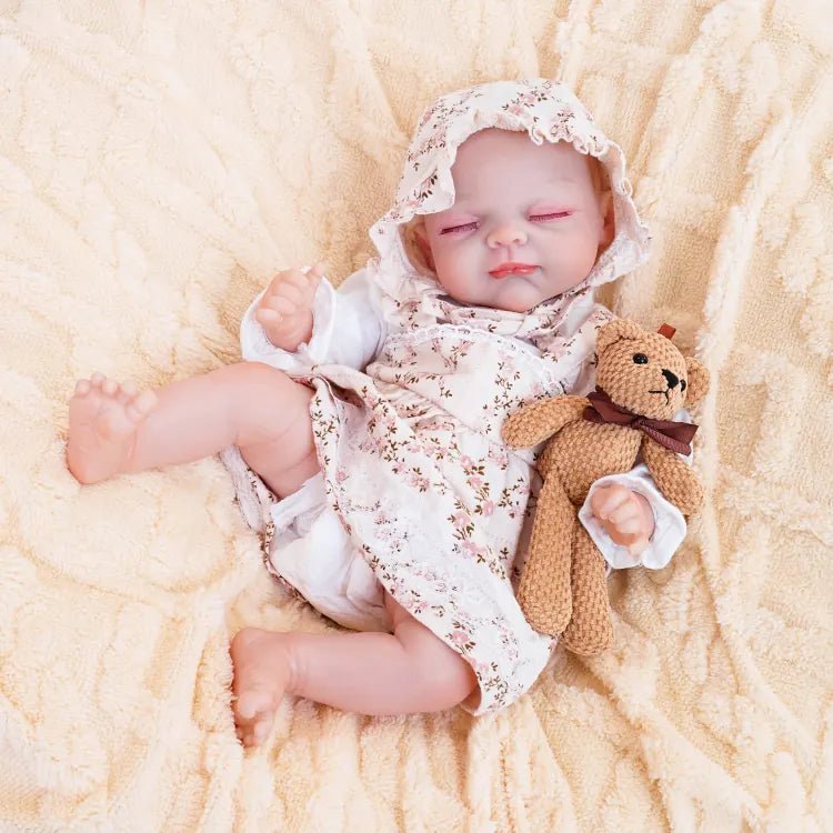 Emma - Lifelike Sleeping Reborn Baby Doll (18") by chimidoll