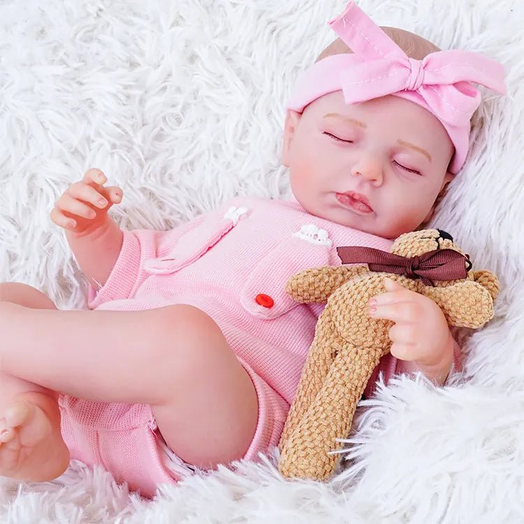 Emmie - Lifelike Sleeping Reborn Baby Doll (20") by chimidoll