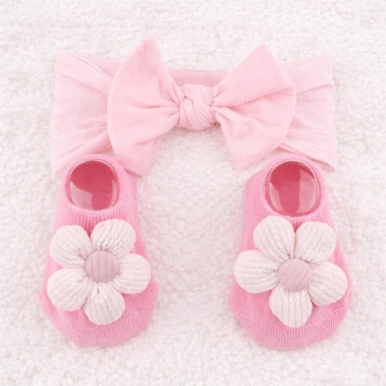Baby Doll Headband & Socks Set