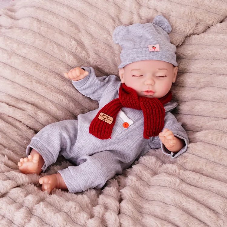 Theo - Lifelike Sleeping Reborn Baby Doll (18") by chimidoll