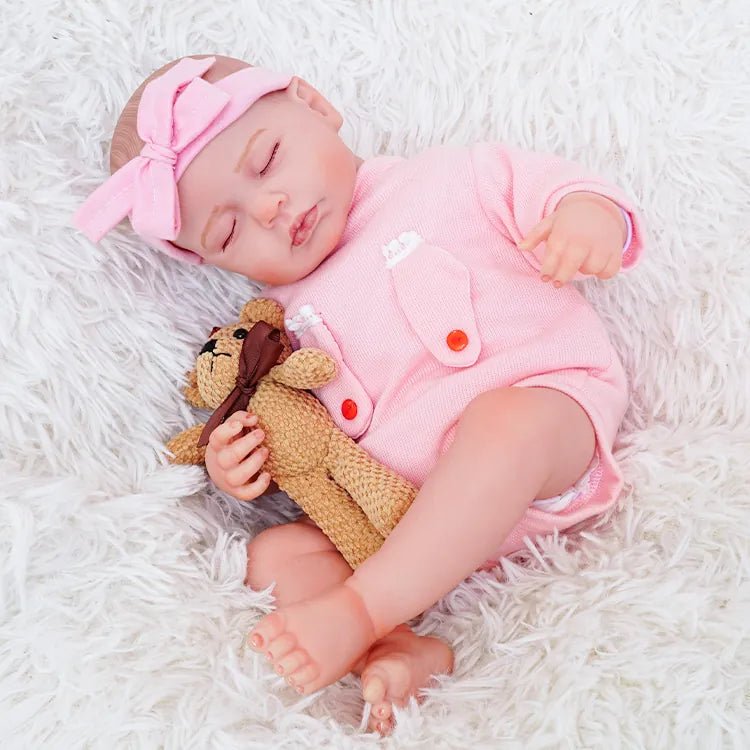 Emmie - Lifelike Sleeping Reborn Baby Doll (20") by chimidoll