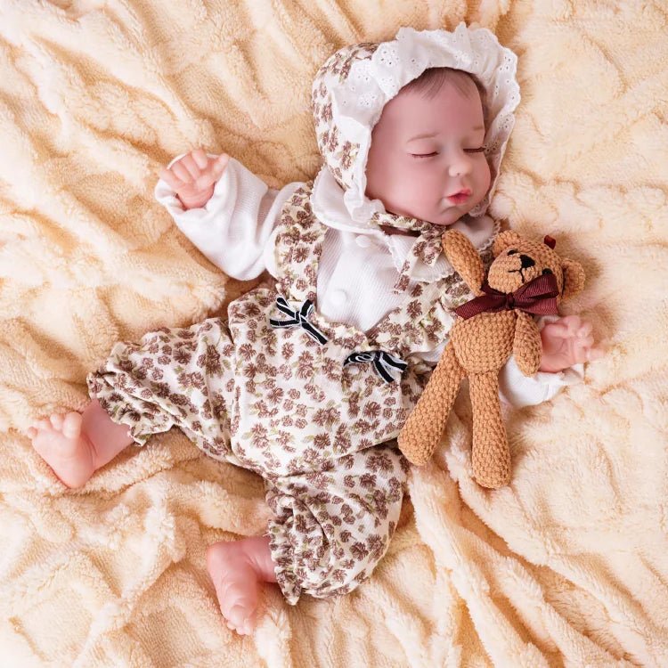 Lifelike Sleeping Reborn Baby Doll (18") by chimidoll