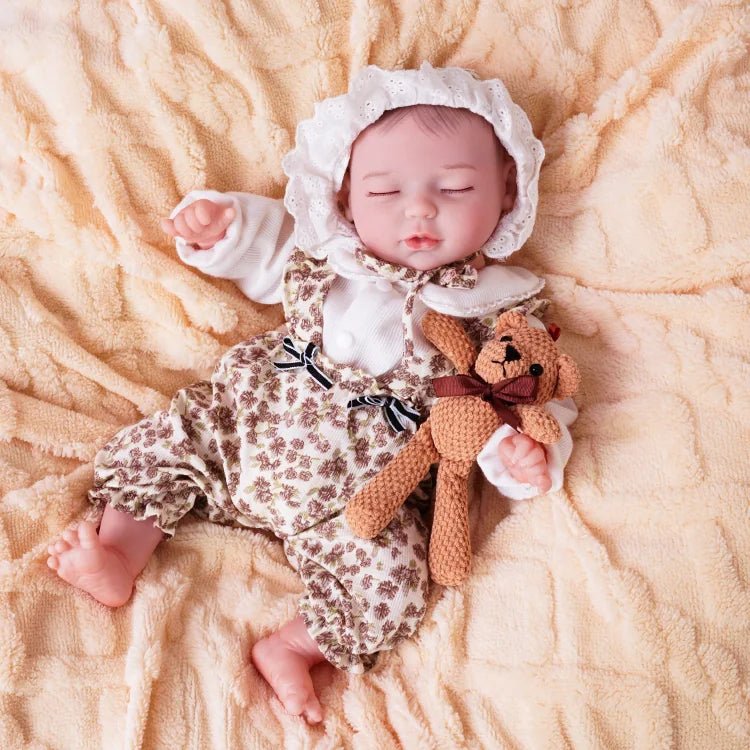 Lifelike Sleeping Reborn Baby Doll (18") by chimidoll