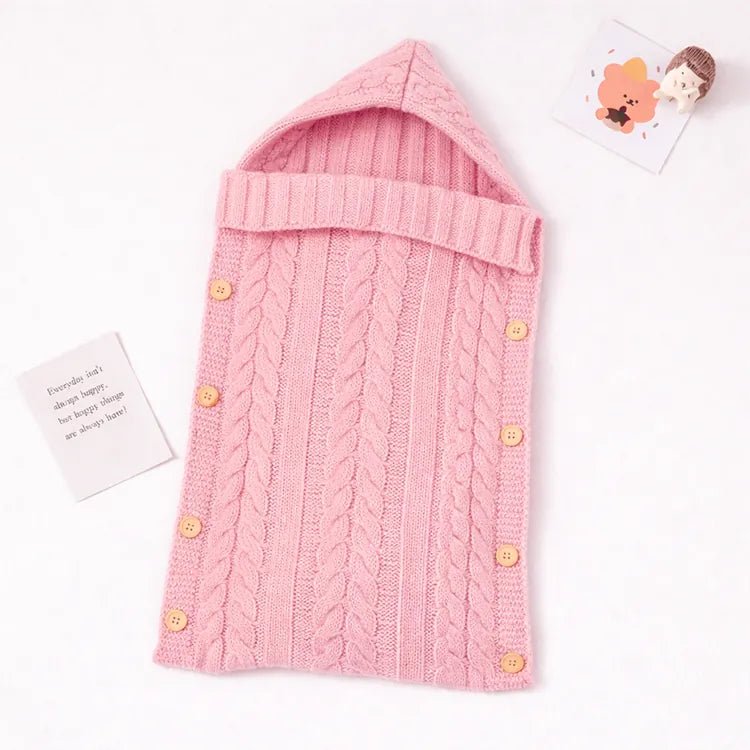 Reborn Doll Hooded Swaddle Wrap by chimidoll