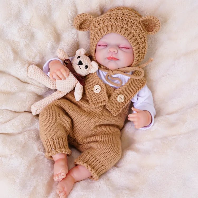 Rowan - Lifelike Sleeping Reborn Baby Doll (20") by chimidoll