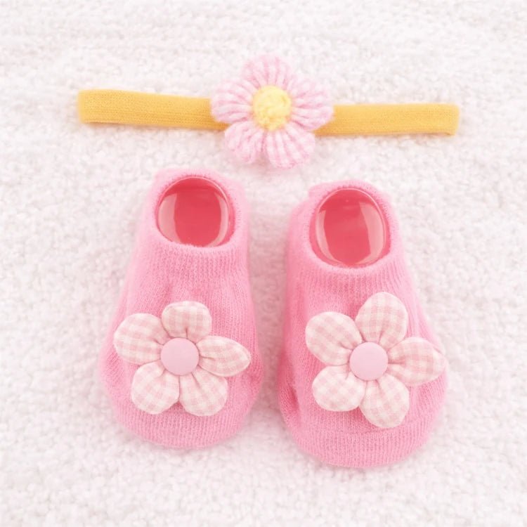 Baby Doll Headband & Socks Set