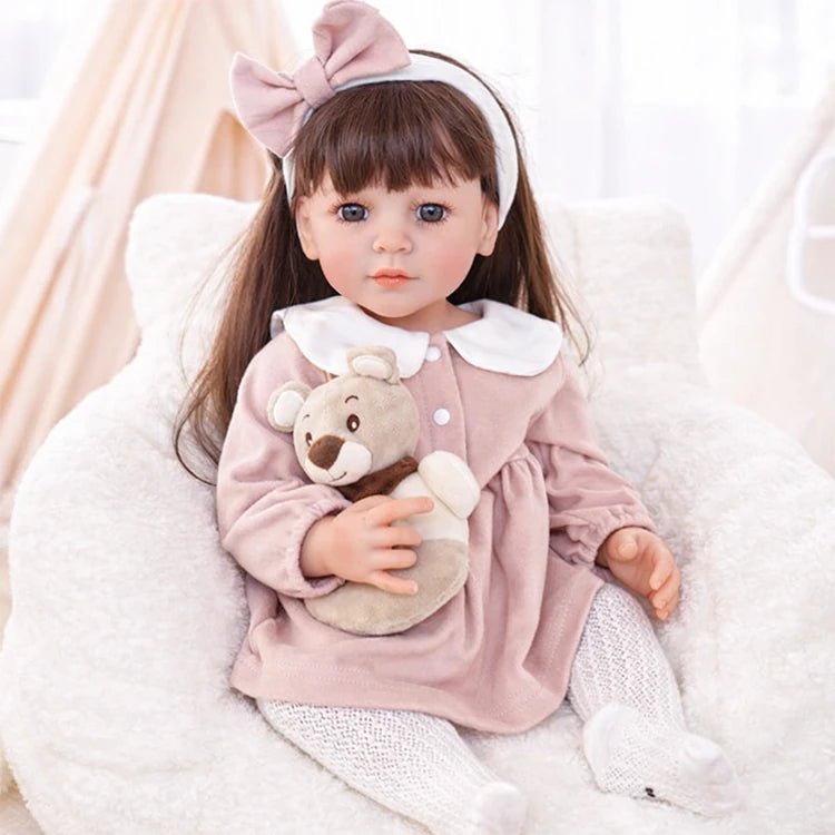 Chimidoll - Encantadora muñeca reborn realista para niños: realismo pintado a mano