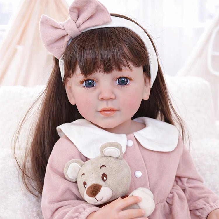 Chimidoll - Encantadora muñeca reborn realista para niños: realismo pintado a mano