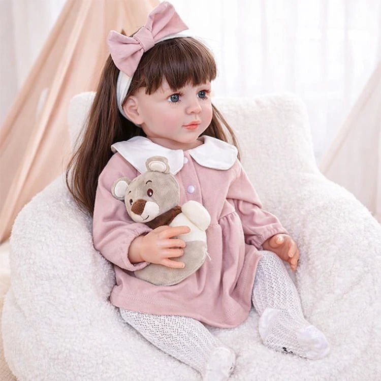 Chimidoll - Encantadora muñeca reborn realista para niños: realismo pintado a mano