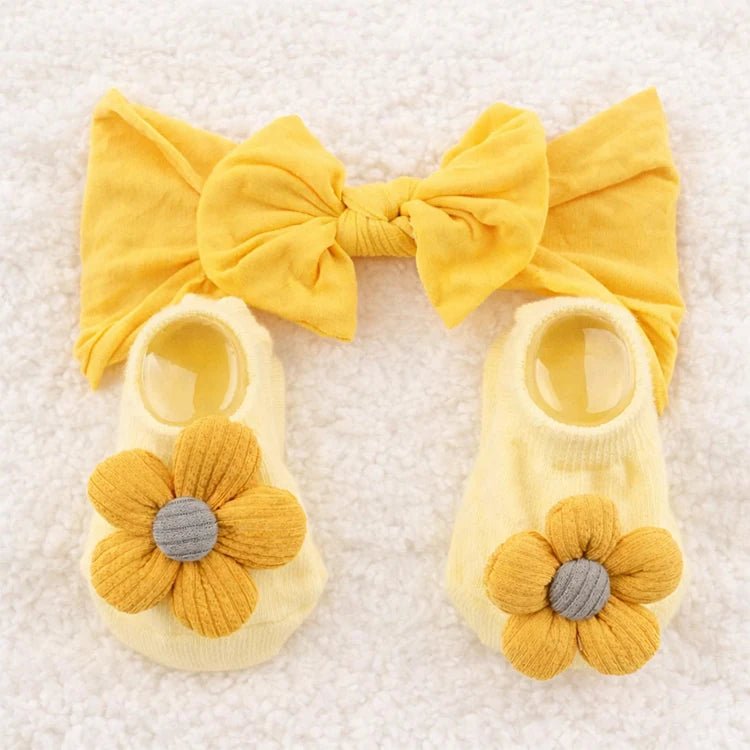 Baby Doll Headband & Socks Set