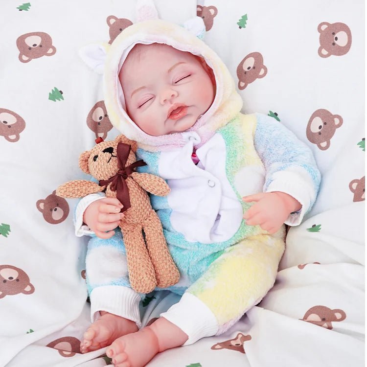 Wren - Lifelike Sleeping Reborn Baby Doll (20") | Authentic Reborn beautiful reborn baby dolls | chimidoll