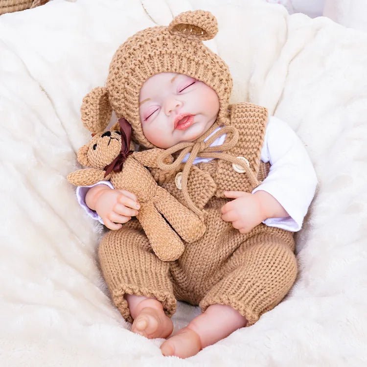Remy – Lifelike Sleeping Reborn Baby Doll (20") | Authentic Reborn beautiful reborn baby dolls | chimidoll