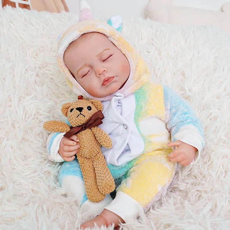 Hollis - Lifelike Sleeping Reborn Baby Doll (20") by chimidoll
