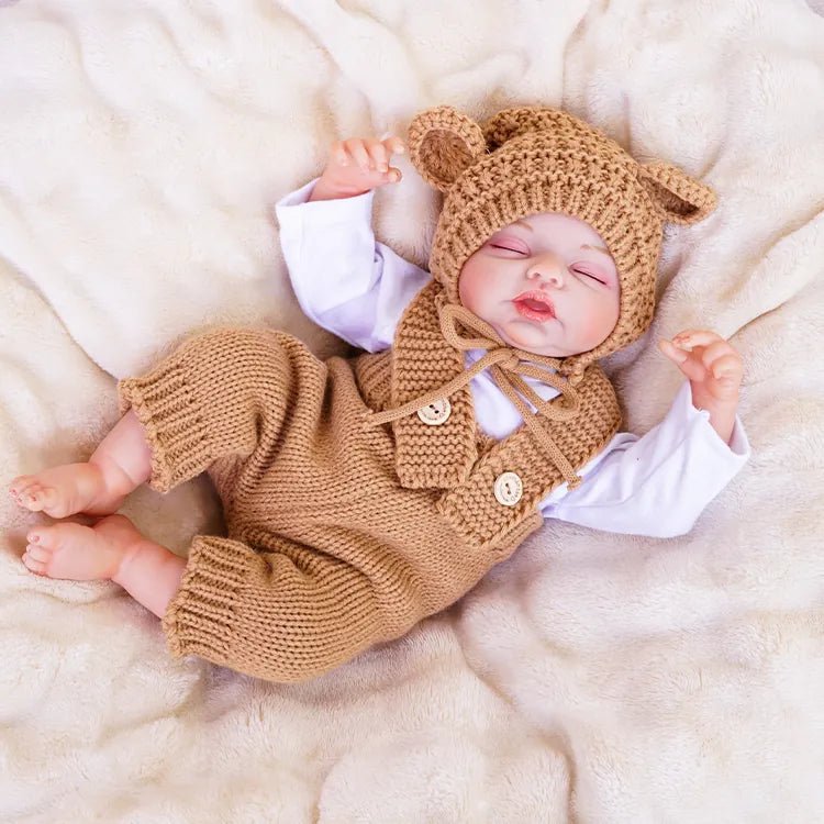 Remy – Lifelike Sleeping Reborn Baby Doll (20") | Authentic Reborn beautiful reborn baby dolls | chimidoll