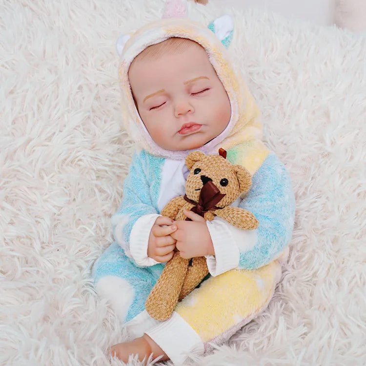 Hollis - Lifelike Sleeping Reborn Baby Doll (20") by chimidoll