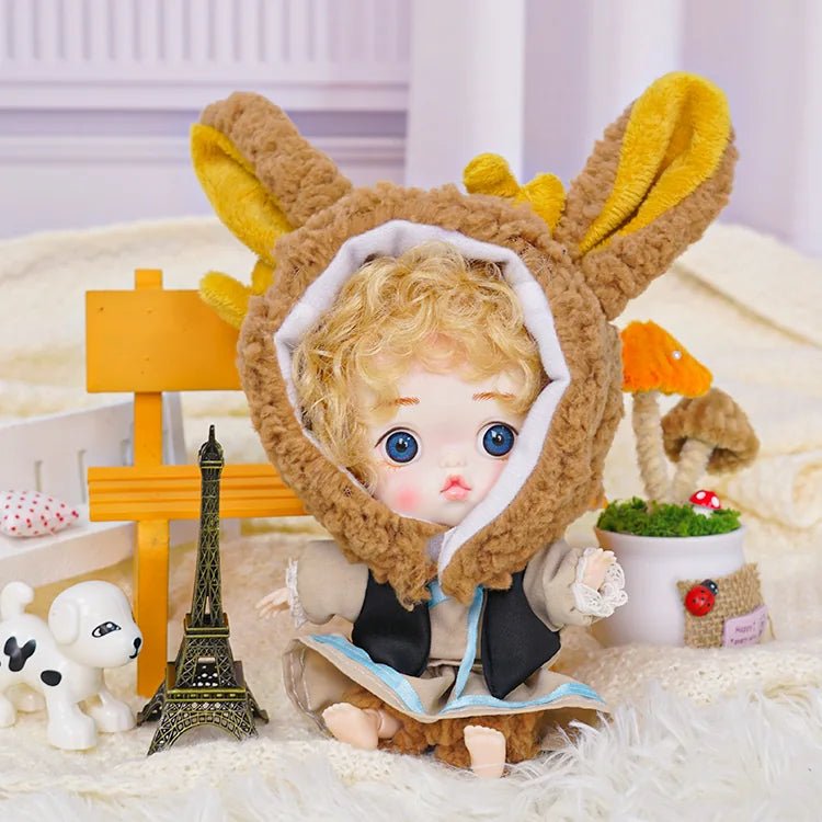 The Elf Series BJD - Whimsical Deer Hood Outfit - chimidoll