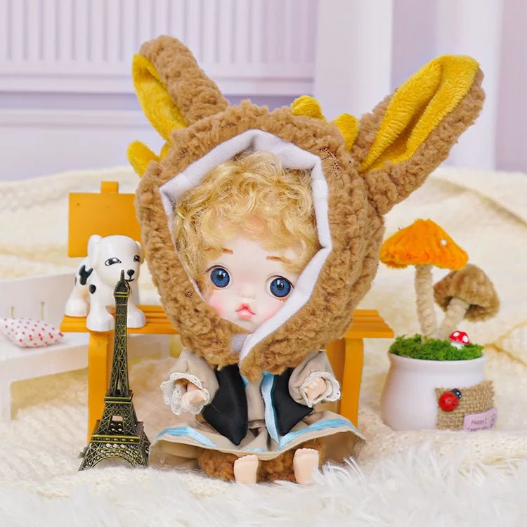 The Elf Series BJD - Whimsical Deer Hood Outfit - chimidoll