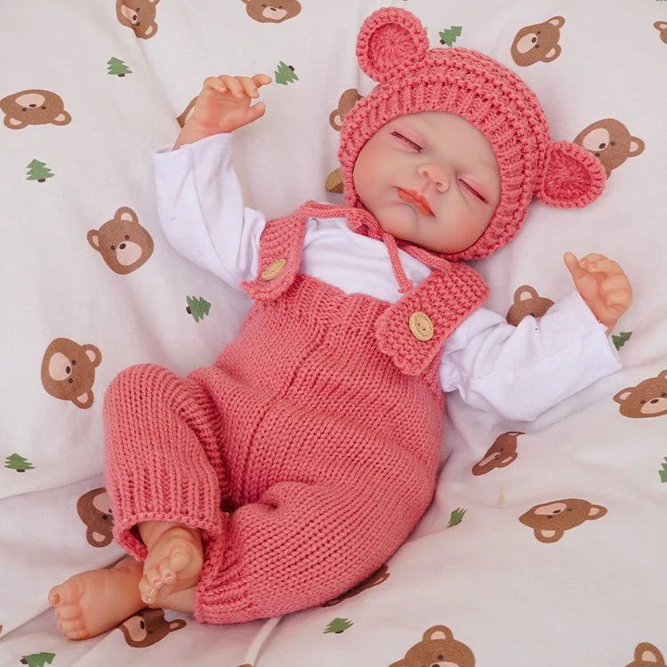 Poppy - Lifelike Sleeping Reborn Baby Doll (20") - Authentic Reborn beautiful reborn baby dolls - chimidoll