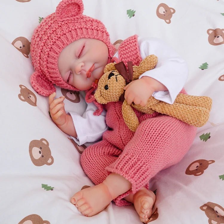 Poppy - Lifelike Sleeping Reborn Baby Doll (20") - Authentic Reborn beautiful reborn baby dolls - chimidoll