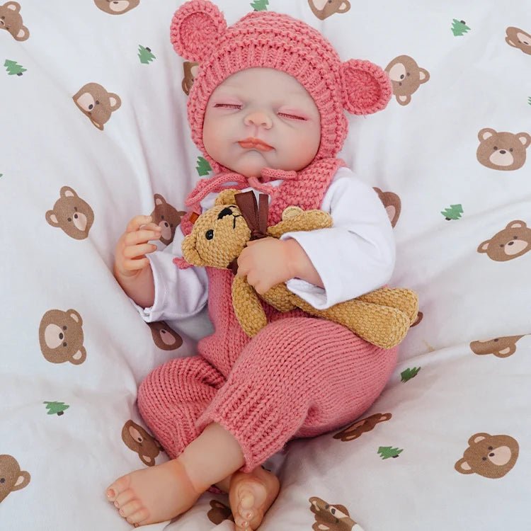 Poppy - Lifelike Sleeping Reborn Baby Doll (20") - Authentic Reborn beautiful reborn baby dolls - chimidoll