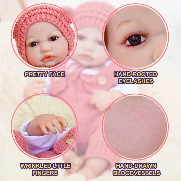 Millie - Lifelike Reborn Baby Doll (20") - Authentic Reborn beautiful reborn baby dolls - chimidoll