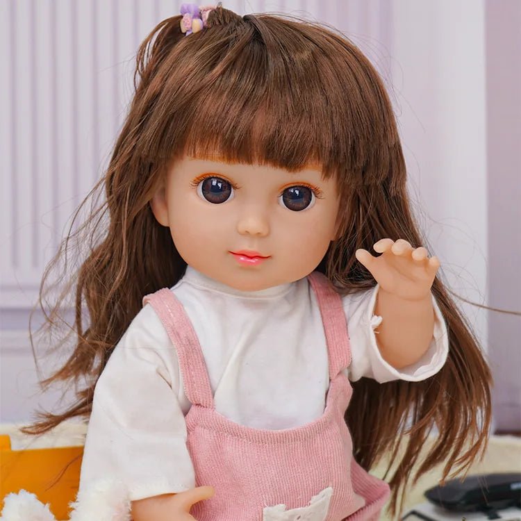 Adorable Fashion Doll - Pink Jumpsuit Ensemble - chimidoll