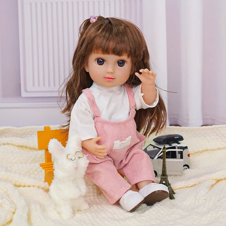 Adorable Fashion Doll - Pink Jumpsuit Ensemble - chimidoll